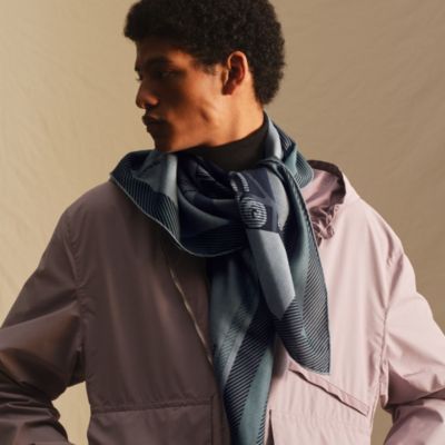 pikari　SALEセールHERMESメンズカシシル100ブルーカレH pikari様専用 SALEセールHERMESメンズカシシル100ブルーカレH